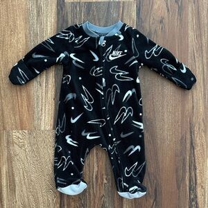 Nike Fleece Sleeper Newborn Baby
